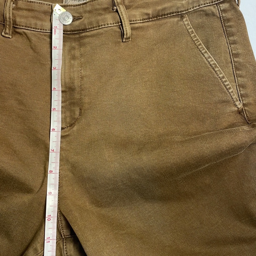 Wonderly Women’s Twill Stretch‎ Jogger Pants zipper & button closure pockets 12R - Picture 10 of 11